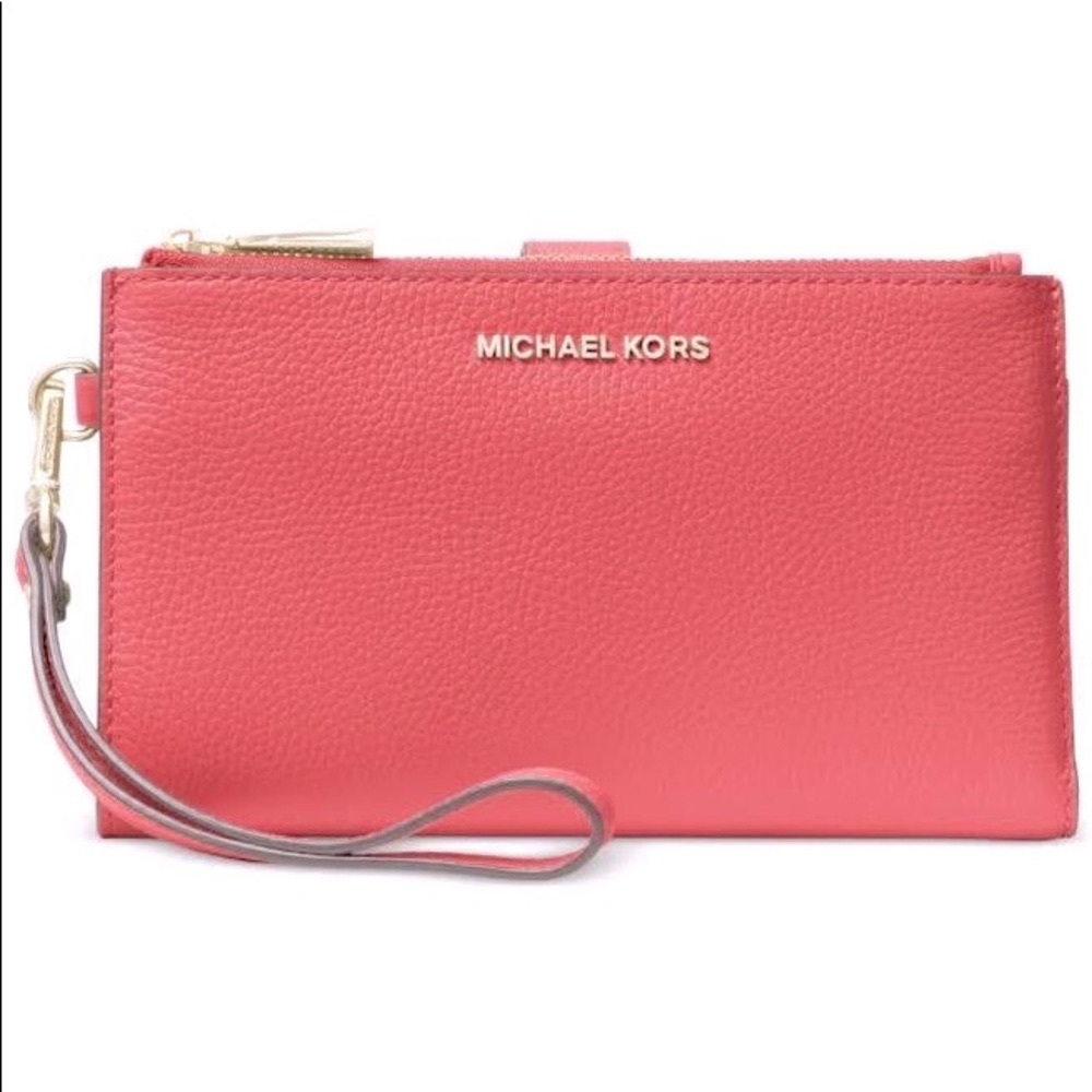 Michael Kors Adele Smartphone Wallet in Bright Pink ~ Brand New with Tags!!